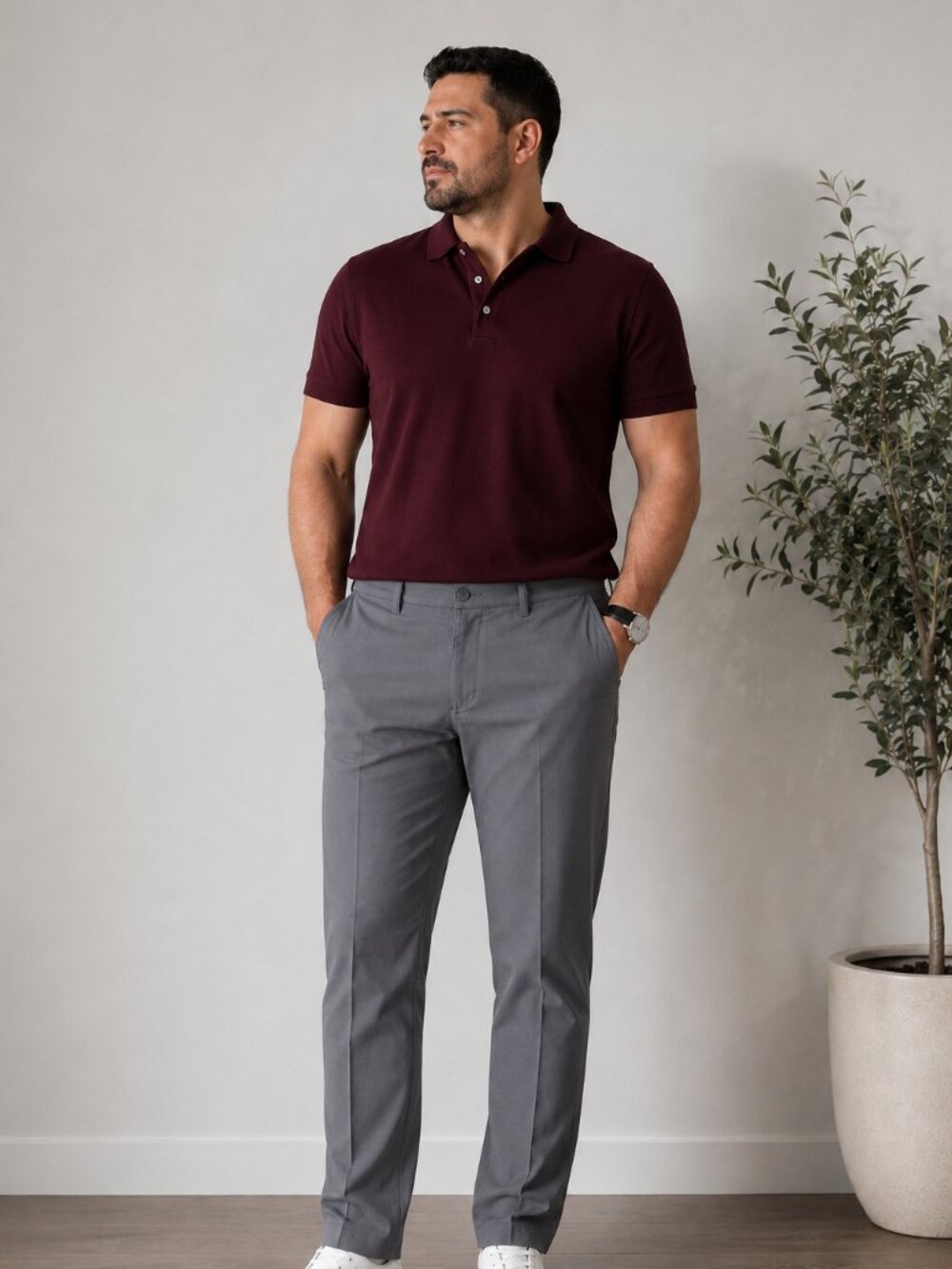 Banana Republic Commuter Flex Pants Men’s 38x29 Gray Athletic Fit NWT